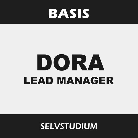 Basis: PECB DORA Lead Manager