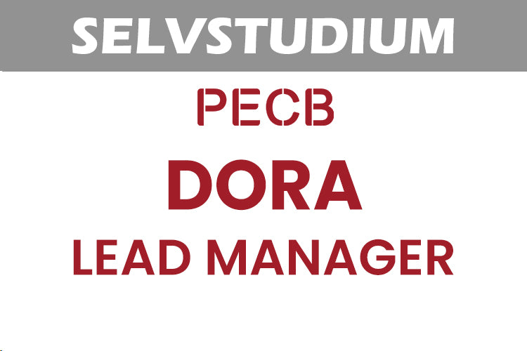 Selvstudium: PECB DORA Lead Manager