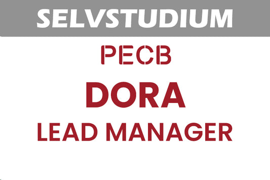 Selvstudium: PECB DORA Lead Manager