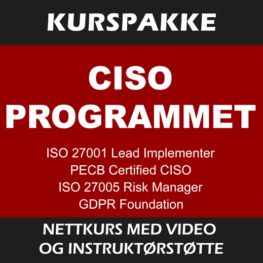 Kurspakke: CISO-programmet