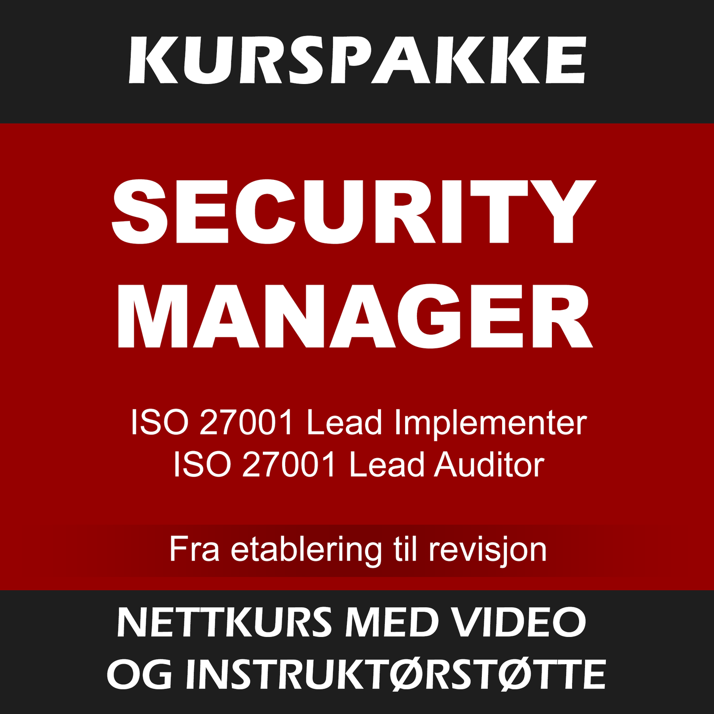 Kurspakke: Security Manager